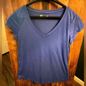 Three Xersion dry fit work out tees. Black, grey, and royal blue